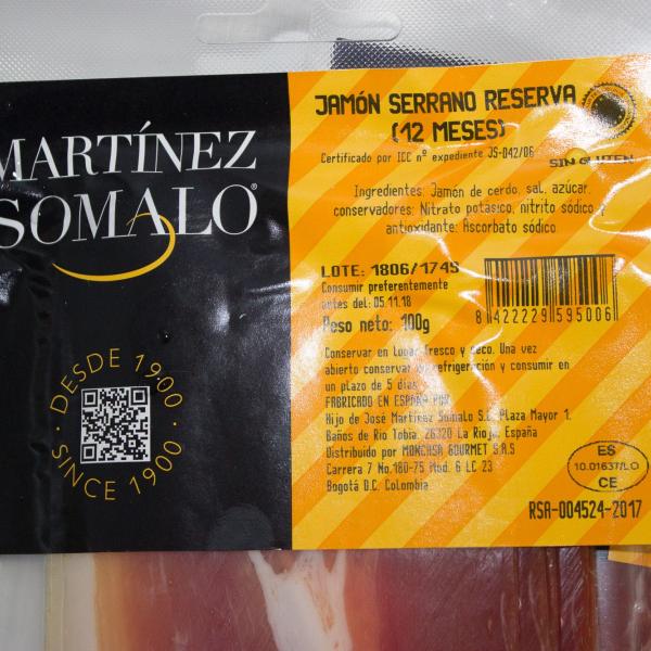 Jamón Serrano Reserva (12 meses) - La Trastienda Gourmet