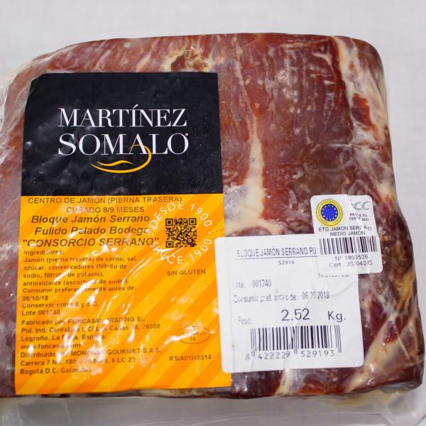 Jamón Serrano en bloque - La Trastienda Gourmet